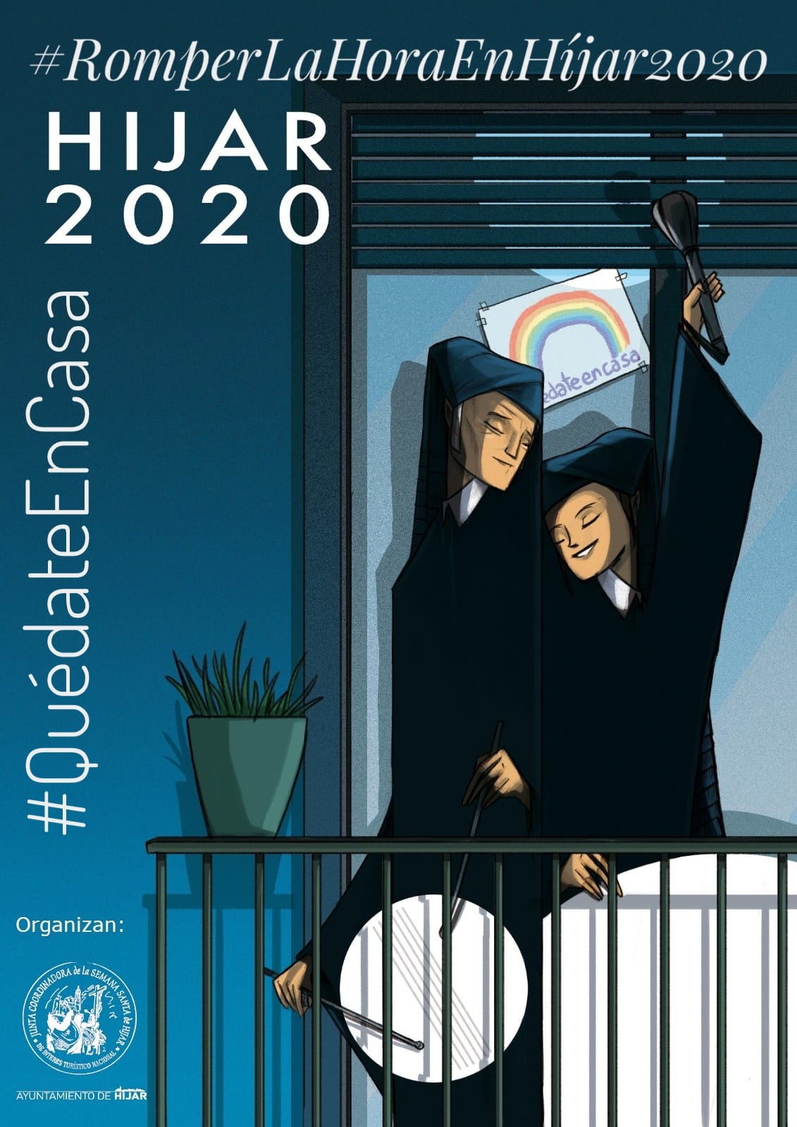 Cartel romper la hora Guirao